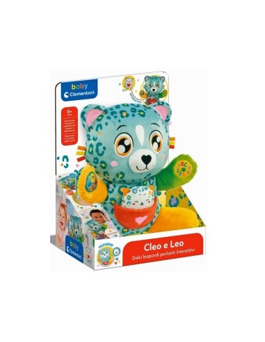 BABY 17966 CLEO E LEO PELUCHE PARLANTI