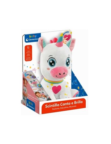 BABY 17962 SCINTILLA UNICORNO CANTA E BRILLA