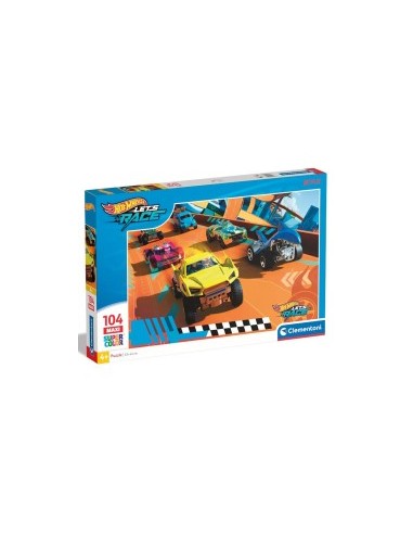 HOTWHEELS 25762 MAXIPUZZLE 104PZ