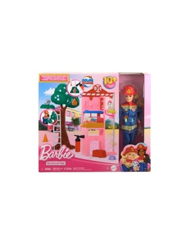 BARBIE HRG55 BAMBOLA VIGILE DEL FUOCO CON ACCESSORI