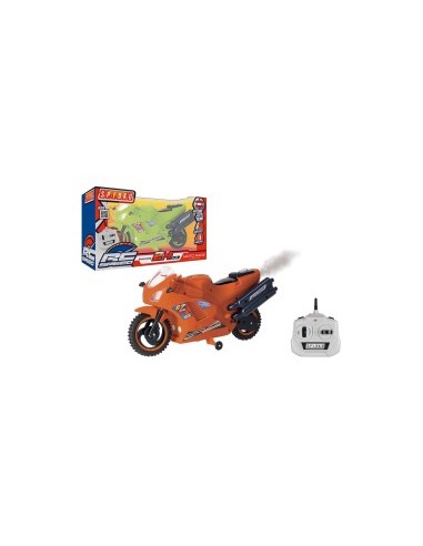 MOTO 42403 R/C CON FUMO 2,4GHZ COLORI ASSORTITI