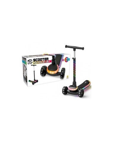 TEOSPORT 52311 MONOPATTINO ALLUMINIO 3 RUOTE CON LED LULTICOLOR