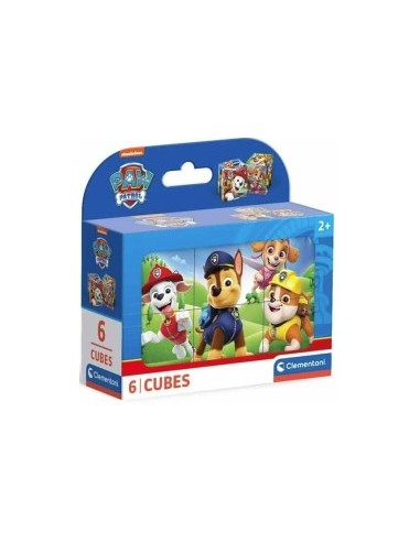 PAW PATROL 40658 SET 6 CUBI