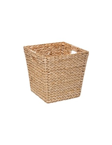 Cesta naturale 31x31 cm, dimensioni L. 31 x D. 31 x H. 31 cm, peso 0,575 kg, ideale per organizzazione e decorazione