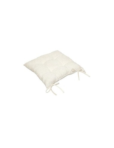 CUSCINO PER SEDIA 204405A SOANA BIANCO 38X38CM POLIESTERE