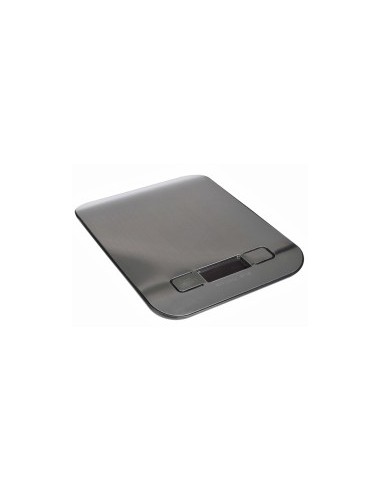 Bilancia digitale 5 kg in acciaio inox, L. 18 x l. 14 cm, precisa e compatta per cucina