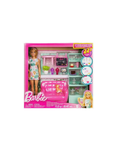 BARBIE HKT94 PLAYSET CAFFETTERIA