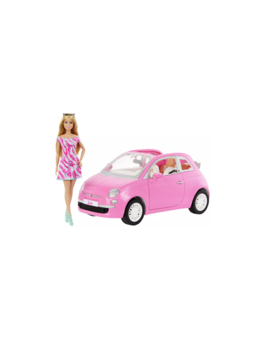 BARBIE HRG59 FIAT 500 CON BAMBOLA