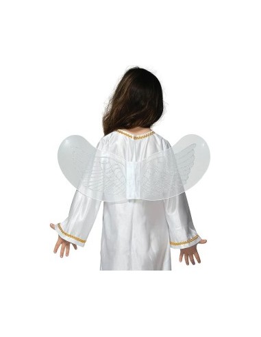 COSTUME DA ANGELO PER BIMBI TAGLIA 5/6 ANNI