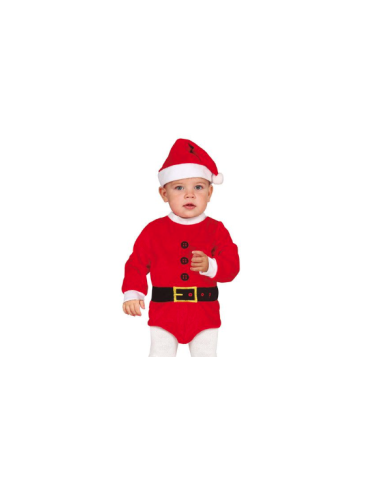 COSTUME NATALIZIO BABY BABBO NATALE TAGLIA 18/24 MESI