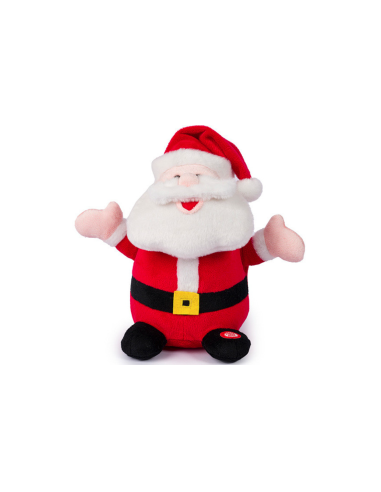 PELUCHE 25753 BABBO NATALE 25CM LUCI MUSICA E MOVIMENTO