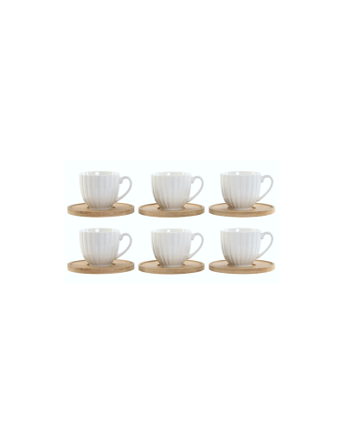 SET 6TZ CAFFE PC217580 90ML PIATTINO BAMBOO