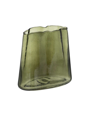 VASO 193754 JEMO VETRO 20X10X10CM VERDE