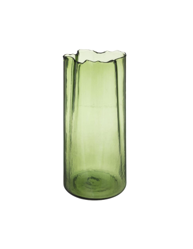 VASO 193755 JEMO VETRO 15X32CM VERDE