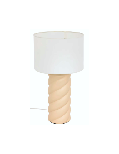 LAMPADA TAVOLO 202630 NOLY 24X44CM CERAMICA BEIGE