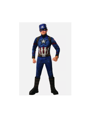 COSTUME 700668-S CAPITAN AMERICA ENDGAME TAGLIA S PER BAMBINO