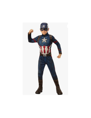 COSTUME 700668-M CAPITAN AMERICA ENDGAME TAGLIA M PER BAMBINO