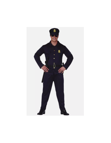 COSTUME 80180 POLIZIOTTO TAGLIA 52/54