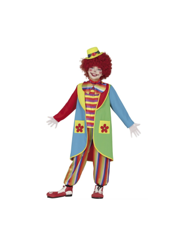 COSTUME 81048 FLOWY IL CLOWN 7/9 ANNI