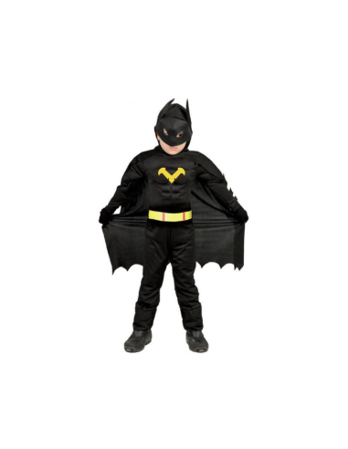 COSTUME 83164 EROE NERO 3/4 ANNI