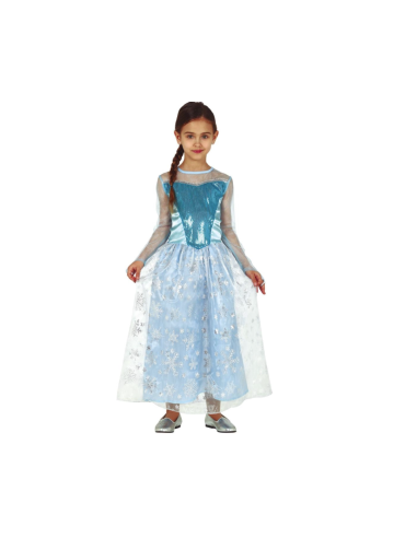 COSTUME 83699 PRINCIPESSA DELLE NEVI 3/4 ANNI