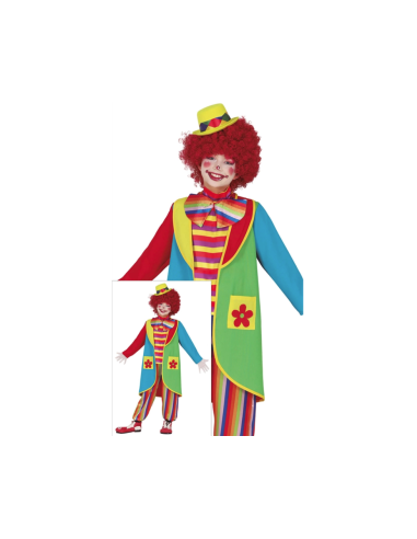 COSTUME 83799 FLOWY IL CLOWN 10/12 ANNI