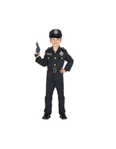 COSTUME 87456 POLIZIOTTO 5/6 ANNI