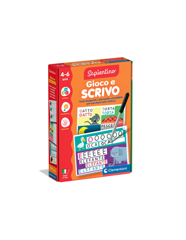 SAPIENTINO 16844 GIOCO E SCRIVO