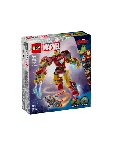 MARVEL 76307 MECH DI IRONMAN CONTRO ULTRON