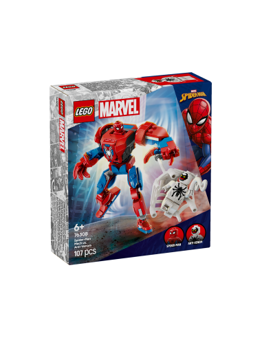 MARVEL 76308 MECH DI SPIDERMAN CONTRO ANTI-VENOM