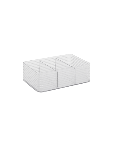 PORTAOGGETTI 204972 3 SCOMPARTI 22X15X9CM PLASTICA